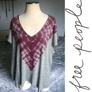 EUC! Free People - We the Free Tie Dye Top